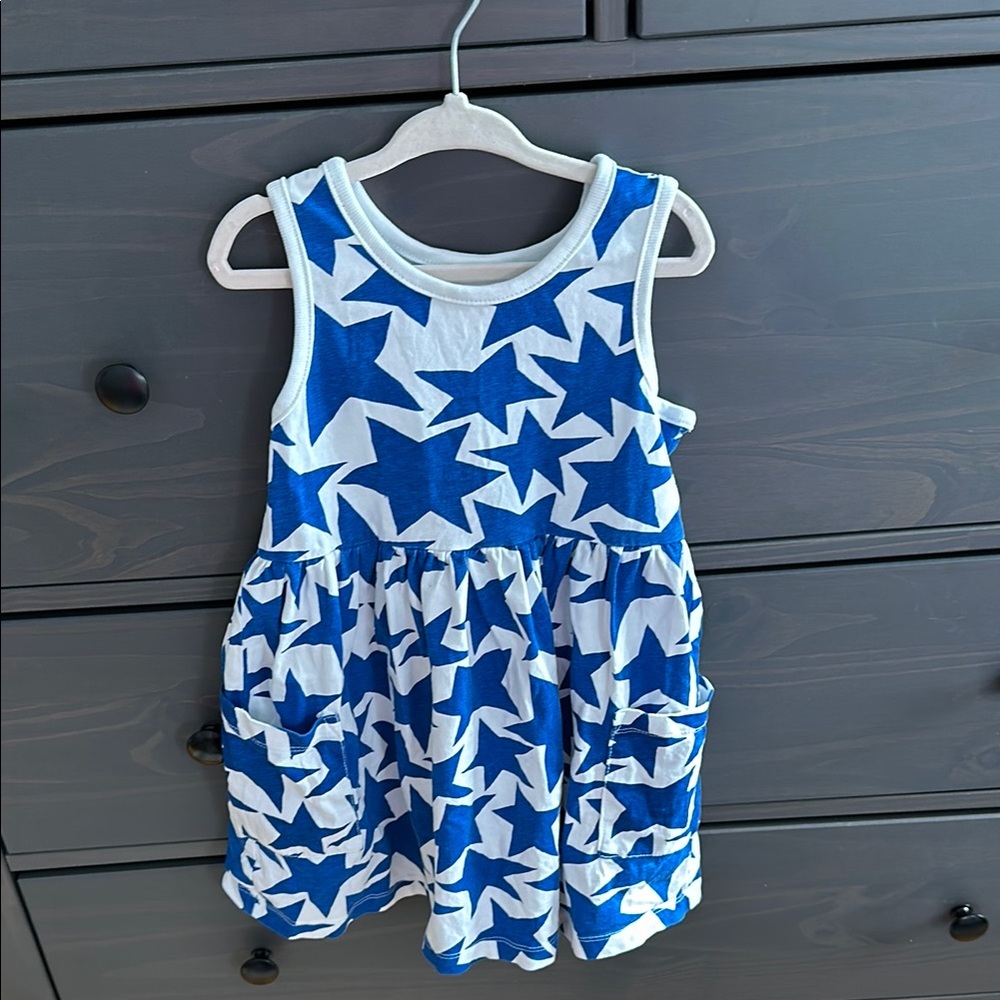 Hanna Anderson toddler star sleeveless dress
